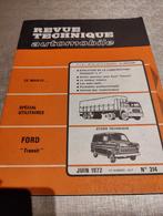RTA  ford transit/ peugeot j7, Autos : Divers, Modes d'emploi & Notices d'utilisation, Enlèvement ou Envoi