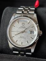Tudor Prince Date Day, Handtassen en Accessoires, Horloges | Heren, Staal, Gebruikt, Staal, Polshorloge