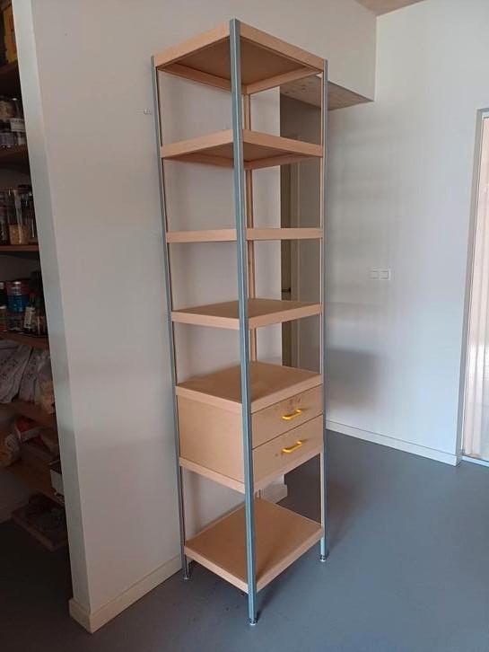 Kewlox rek: 210 x 52 x 42 (hxbxd) met 2 schuiven, Huis en Inrichting, Kasten | Overige, Zo goed als nieuw, Ophalen