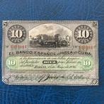 Cuba - 10 Pesos 1896- P 49c XF, Postzegels en Munten, Bankbiljetten | Oceanië, Los biljet, Ophalen of Verzenden
