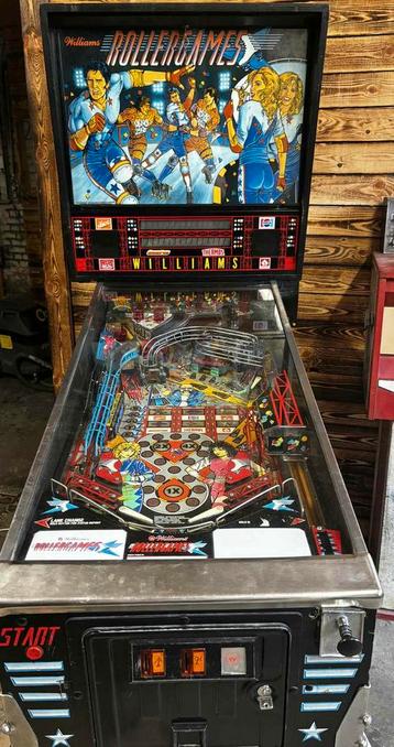 Williams RollerGames Flipper. Flipperkast beschikbaar voor biedingen