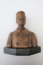 ABBL ww1 : Petit buste en plâtre de soldat Belge pré 14, Collections, Objets militaires | Général, Autres types, Armée de terre