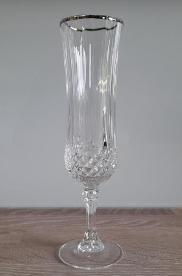 FLUTES A CHAMPAGNE 13CL - CRISTAL D'ARQUES - RHAPSODY beschikbaar voor biedingen