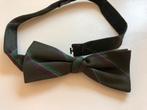 Donkergroene strik, Kleding | Heren, Stropdassen, Ophalen of Verzenden, Zo goed als nieuw, Groen, Met patroon
