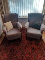 Clubzetels, Huis en Inrichting, Fauteuils, Ophalen, Hout, Gebruikt, Minder dan 75 cm