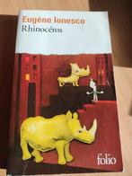 Rhinocéros de Eugène Ionesco, Boeken, Gelezen, Fictie, Ophalen of Verzenden