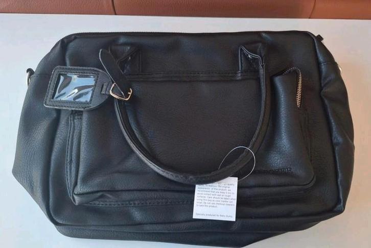 Luiertas Ralph Boyer Yana - zwart kunstleer  - NIEUW, Handtassen en Accessoires, Tassen | Reistassen en Weekendtassen, Nieuw, Zwart