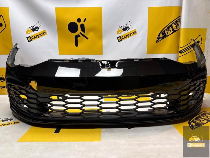 VW Golf 8 VIII GTI GTD GTE R-line Voorbumper LC9x 5H0807221G, Auto-onderdelen, Carrosserie, Bumper, Volkswagen, Voor, Gebruikt