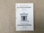 Boekje De vijf bouworden, Ophalen of Verzenden, Zo goed als nieuw, Overige onderwerpen