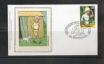 Année 2001 : FDC 3048 soie - Hergé : Tintin Kuifje - Obli. M