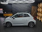 Abarth 595C Nardo grey- Cabrio - Leder - Uconnect, Voorwielaandrijving, Gebruikt, Cabriolet, Parkeersensor