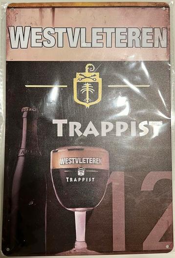 Reclamebord vintage Westvleteren - mancave poolhouse nieuw  beschikbaar voor biedingen