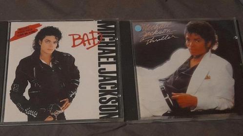 Cd´s Michael jackson bad / thriller, Cd's en Dvd's, Cd's | Pop, Zo goed als nieuw, 1980 tot 2000, Ophalen of Verzenden