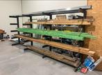 Opslagrek lange lengte’s, Articles professionnels, Aménagement de Bureau & Magasin | Entrepôt, Rayonnage & Stockage, Enlèvement