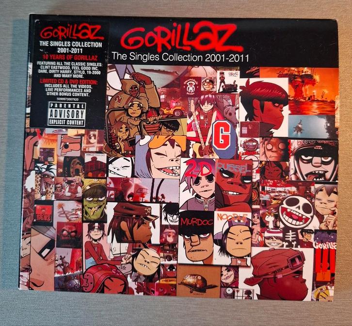 Cd/dvd. Gorillaz.  The Singles Collection 2001-2011., Cd's en Dvd's, Cd's | Verzamelalbums, Ophalen of Verzenden