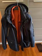 PME winterjack met uitneembare voering in donkerblauw., Kleding | Heren, Jassen | Winter, Ophalen, Zo goed als nieuw, Oranje