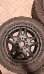 Set van 4 Originele 16 inch BMW velgen met M+S banden, Auto-onderdelen, Ophalen, 16 inch, Banden en Velgen, 205 mm