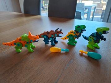 Dino's om in en uit elkaar te vijzen beschikbaar voor biedingen