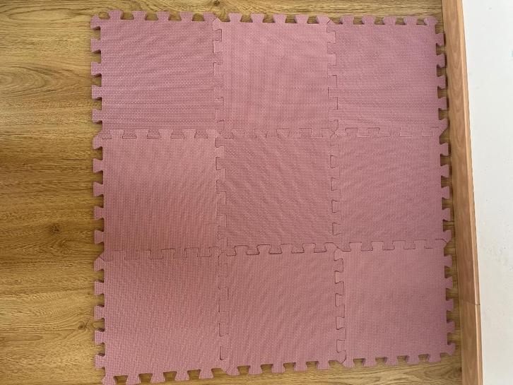 Speelmat BabyDan Roze Foam 90 x 90 cm, Kinderen en Baby's, Speelgoed | Speelkleden, Nieuw, Ophalen