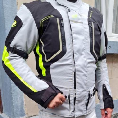 Veste moto Held Zorro taille M gris/fluo stylée + dos, Motos, Vêtements | Vêtements de moto, Manteau | tissu, Seconde main, Enlèvement