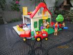 (👉ﾟヮﾟ)👉  123 Playmobil " Grote Boerderij 6750 " ., Kinderen en Baby's, Speelgoed | Playmobil, Verzenden, Zo goed als nieuw, Complete set