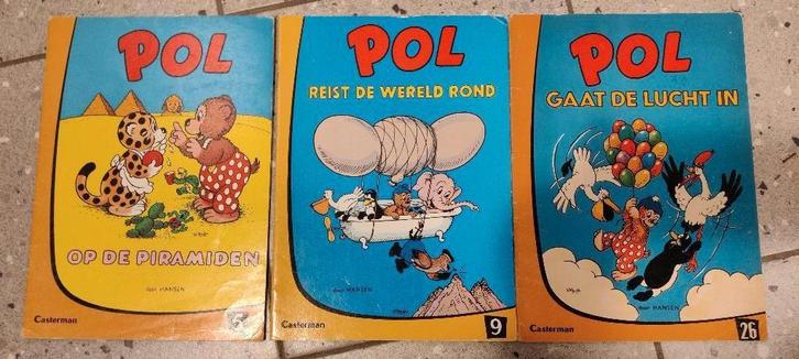 Pol - nrs 5, 9 en 26, Boeken, Stripverhalen, Gelezen, Meerdere stripboeken, Ophalen
