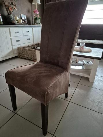 6 Henders & Hazel stoelen, Huis en Inrichting, Stoelen, Ophalen, Bruin, Moderne landelijk, Zo goed als nieuw