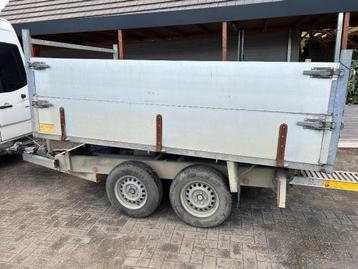 Kipper aanhangwagen elektrisch De Rijck 3.5T beschikbaar voor biedingen