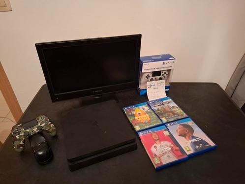 Playstation 4 met tv en spelletjes, Games en Spelcomputers, Spelcomputers | Sony PlayStation 4, Refurbished, Ophalen