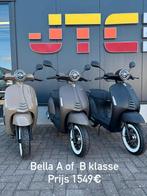 nieuwe scooters JTC,Vespa benzine en elektrisch vanaf 1299€, Fietsen en Brommers, Scooters | Overige merken, Jtc, Nieuw, Klasse A (25 km/u)