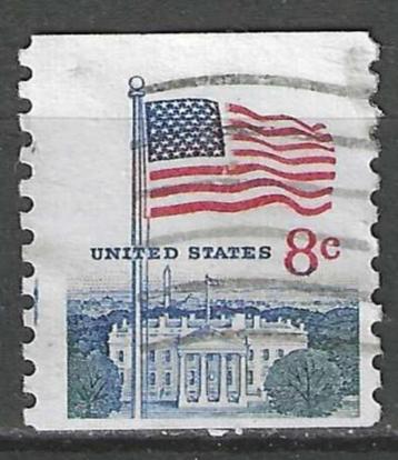 USA 1971 - Yvert 923 - Witte Huis en Vlag (ST)