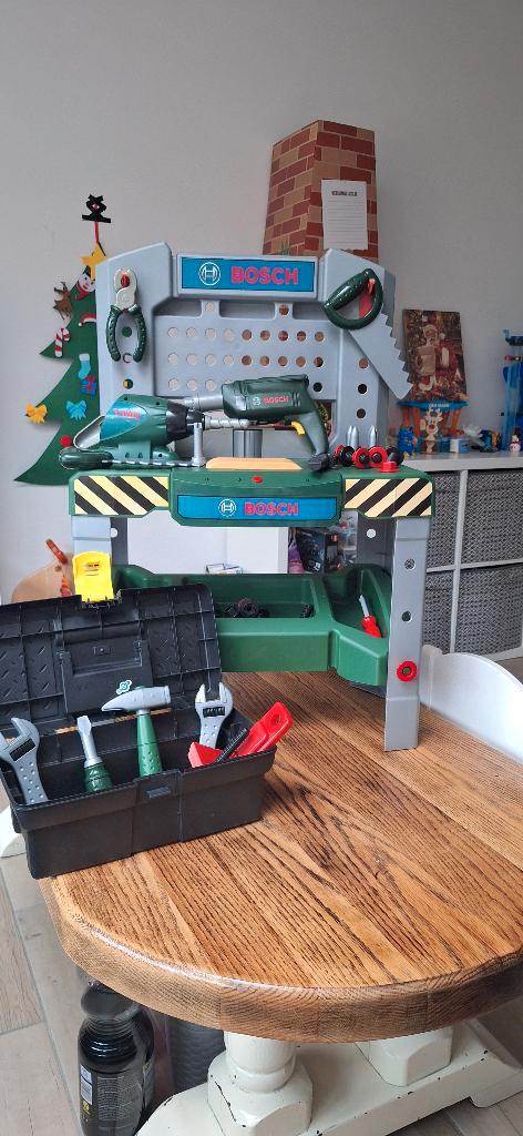 Werkbank Bosh, Kinderen en Baby's, Speelgoed | Speeltafels, Gebruikt, Ophalen of Verzenden