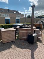 Hottub | externe kachel | 170cm | thermo wood | filter, Tuin en Terras, Ophalen, Zo goed als nieuw, Filter