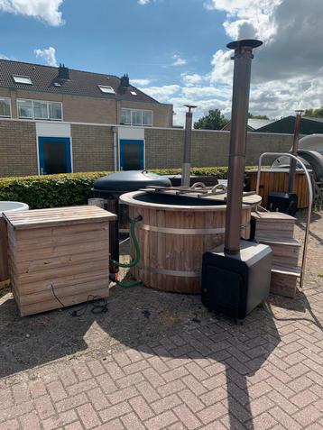 Hottub | externe kachel | 170cm | thermo wood | filter beschikbaar voor biedingen