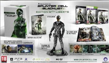 xbox 360 - splinter cell blacklist collectors edition - onge beschikbaar voor biedingen