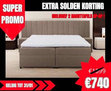 SUPER PROMO Boxspring Milano  beschikbaar voor biedingen