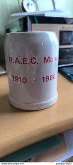 R.a.e.c. Mons 1910/1980. mug., Collections, Marques & Objets publicitaires, Enlèvement ou Envoi, Comme neuf