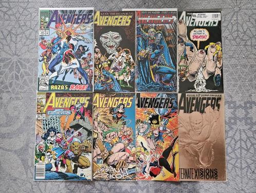 the Avengers (vol.1) #351-355 & 358-360 (1992), Boeken, Strips | Comics, Gelezen, Meerdere comics, Ophalen of Verzenden
