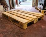 Palettes type euro palette 100% bois lot possible, Bricolage & Construction, Enlèvement, Comme neuf, Palette