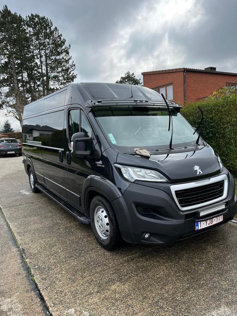 PEUGEOT BOXER 2200cc 165 pk H2 L3 3.5 ton, Auto's, Bestelwagens en Lichte vracht, Voorwielaandrijving, 3000 kg, Stof, 4 cilinders