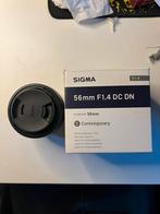Sigma 56mm f1.4 dc monture Sony, Comme neuf