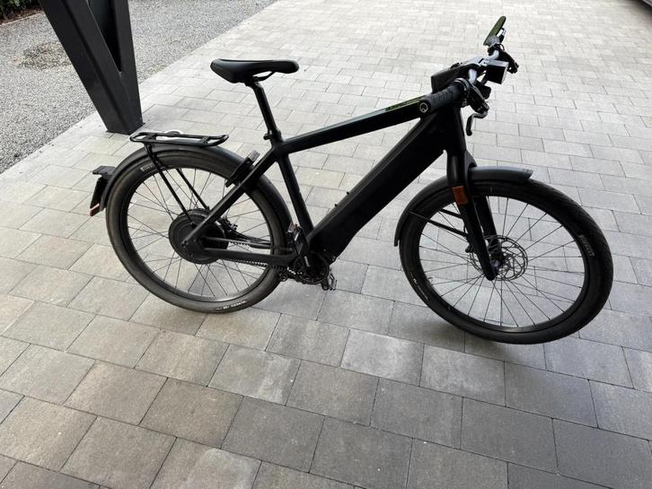 Stromer ST3 Pinion 2022 - Black - Maat L, Fietsen en Brommers, Elektrische fietsen, Gebruikt, Stromer, 50 km per accu of meer
