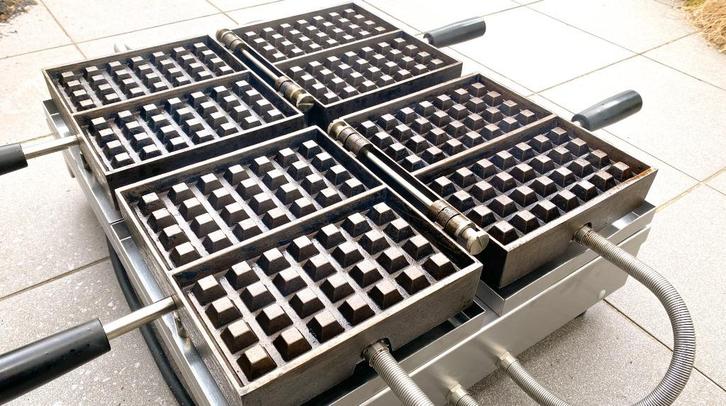 Wafelijzer Krampouz Matt, Elektronische apparatuur, Wafelijzers, Uitneembare platen, Ophalen of Verzenden