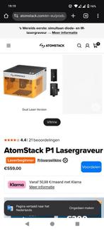 Laser engraver atomstack p1 dubbele laser, Ophalen of Verzenden, Zo goed als nieuw