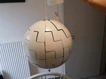 Lamp ikea uittrekbaar wit zilver  beschikbaar voor biedingen