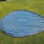 Intex afdekzeil voor zwembad 366cm als nieuw, Comme neuf, Enlèvement ou Envoi, Couverture de piscine