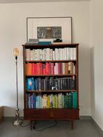 Boekenkast, Huis en Inrichting, Kasten | Boekenkasten, Ophalen, Gebruikt, 100 tot 150 cm, Vintage