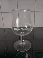 GLAS VIEUX TEMPS TE KOOP, Verzamelen, Ophalen of Verzenden, Zo goed als nieuw, Bierglas
