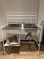 Kitchnette IKEA incl. kraan en afvoerbuis, Ophalen, 100 tot 150 cm, Zo goed als nieuw, Minder dan 100 cm