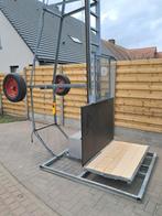 Bouwlift 220V 7,5m volledig vernieuwd, Doe-het-zelf en Bouw, Bouwliften, Ophalen, Zo goed als nieuw, Bouwlift